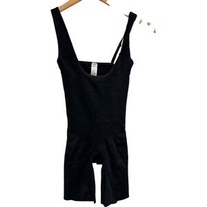 Assets by Spanx All-in-One Body Slimmer Open-Bust Black Size Large